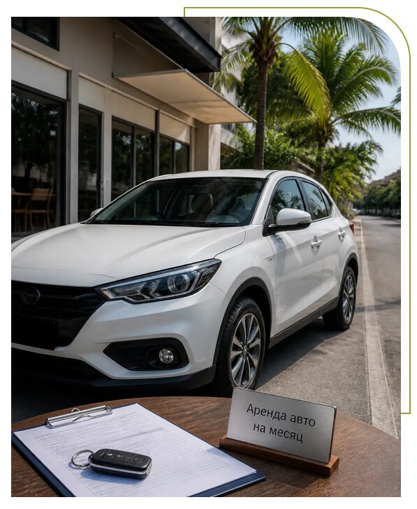 Аренда авто на месяц на Пхукете для россиян от 45563 р. | коПхукет-Хта